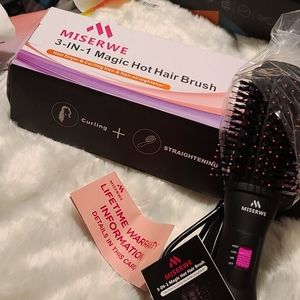Miserwe 3-in-1 Magic Hot Hair Brush